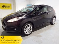 USED 2014 14 FORD FIESTA 1.25 Zetec Hatchback 3dr Petrol Manual Euro 5 (82 ps) 2 OWNERS-7 SERVICES-BLUETOOTH-AIR CON-PRIVACY GLASS-16" ALLOYS-