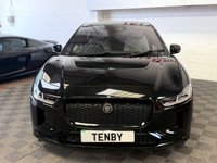 USED 2022 22 JAGUAR I-PACE 400 90kWh Black SUV 5dr Electric Auto 4WD (400 ps) REV CAM+LANE ASST+HTD STR