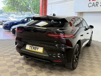 USED 2022 22 JAGUAR I-PACE 400 90kWh Black SUV 5dr Electric Auto 4WD (400 ps) REV CAM+LANE ASST+HTD STR