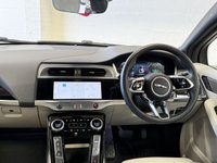 USED 2022 22 JAGUAR I-PACE 400 90kWh Black SUV 5dr Electric Auto 4WD (400 ps) REV CAM+LANE ASST+HTD STR