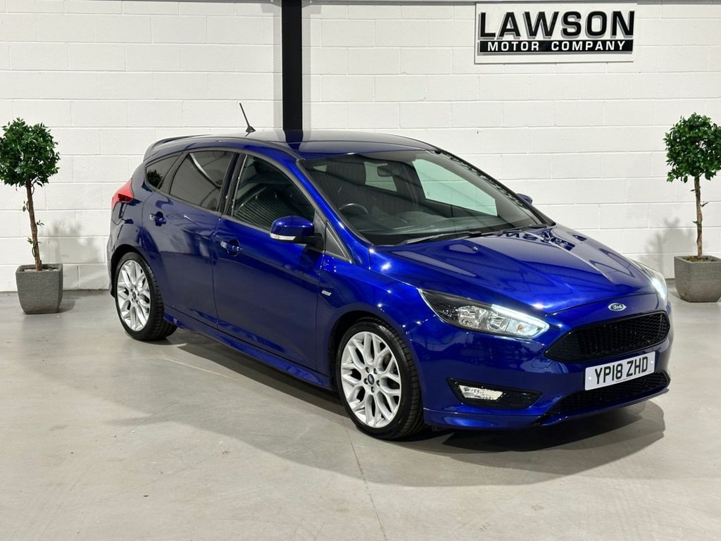 USED 2018 18 FORD FOCUS 1.0T EcoBoost ST-Line Hatchback 5dr Petrol Manual Euro 6 (s/s) (140 ps) 