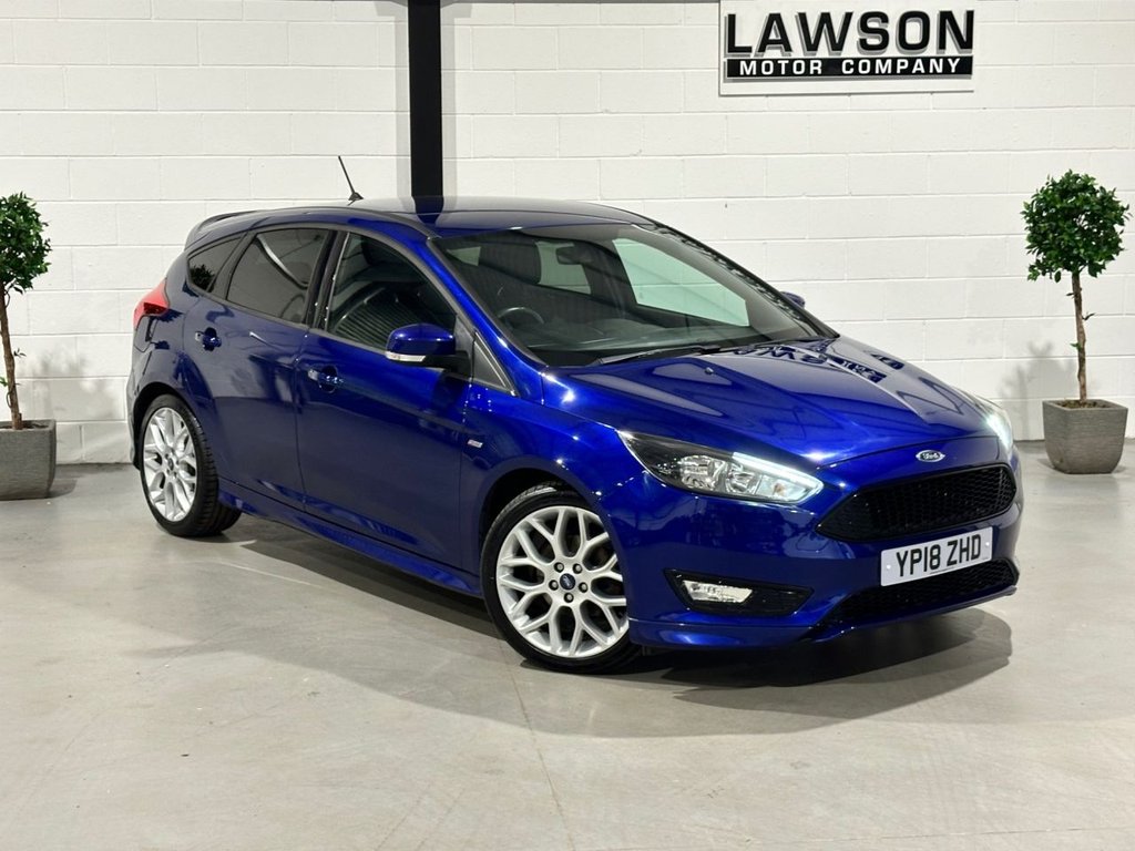 USED 2018 18 FORD FOCUS 1.0T EcoBoost ST-Line Hatchback 5dr Petrol Manual Euro 6 (s/s) (140 ps) 