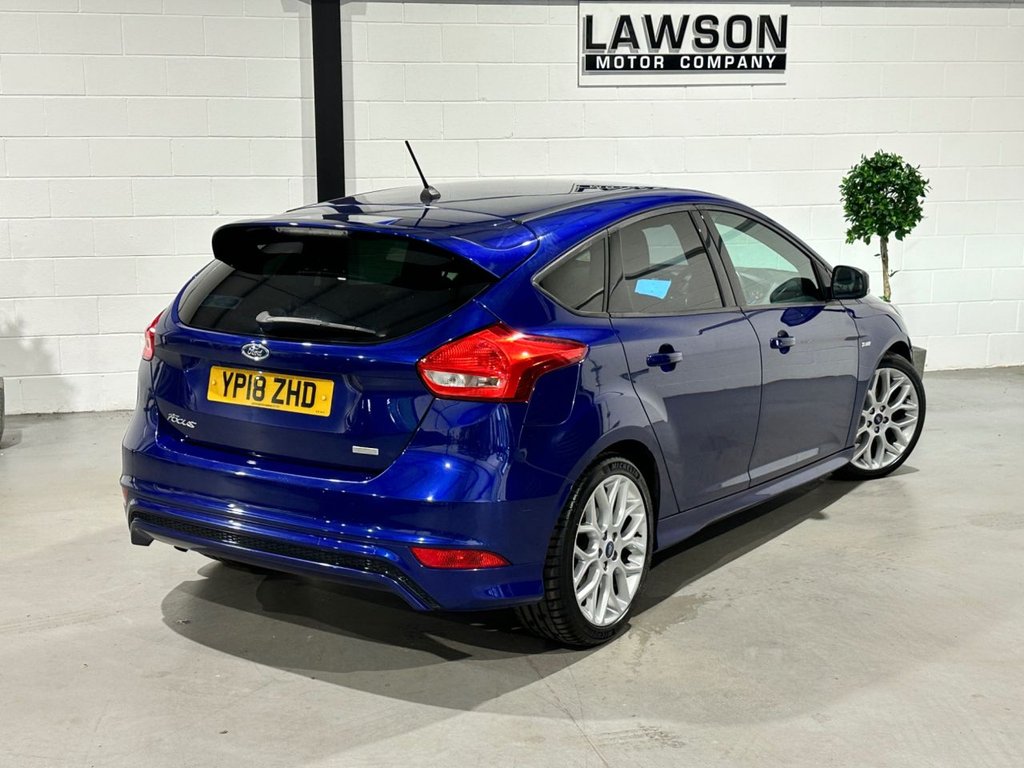 USED 2018 18 FORD FOCUS 1.0T EcoBoost ST-Line Hatchback 5dr Petrol Manual Euro 6 (s/s) (140 ps) 