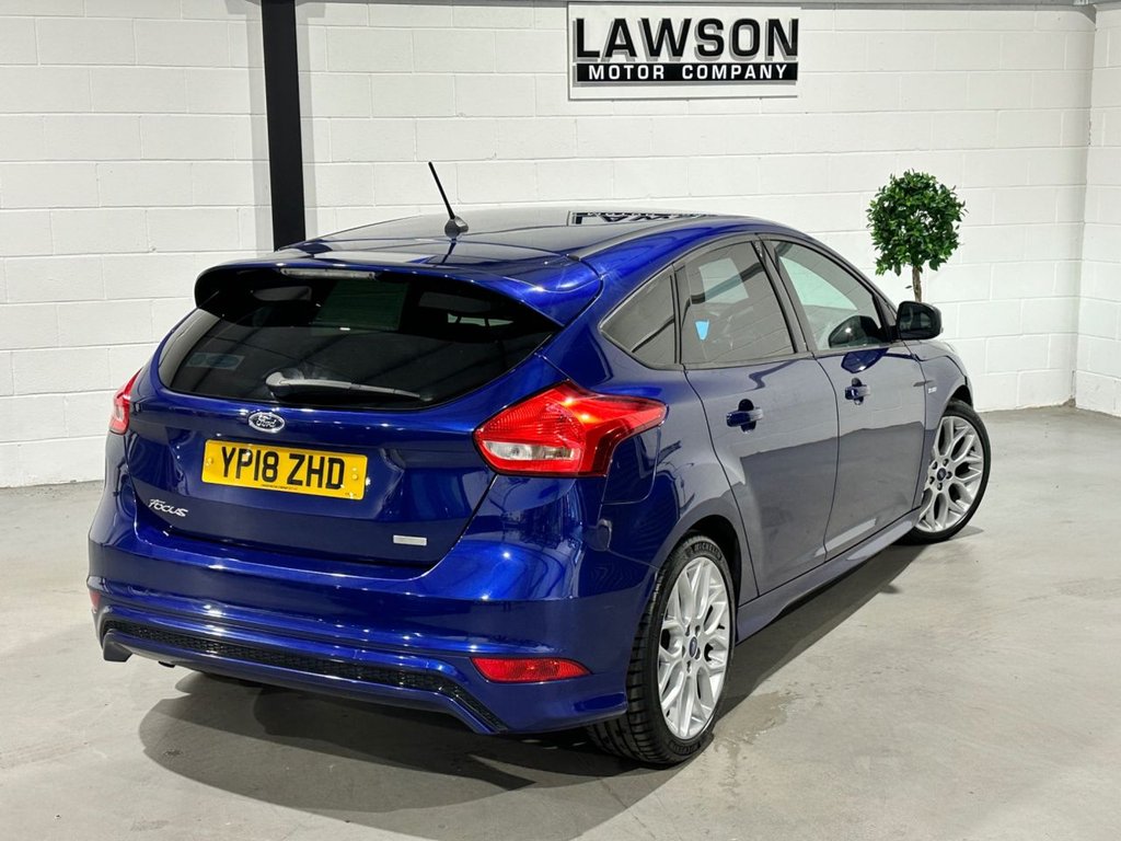 USED 2018 18 FORD FOCUS 1.0T EcoBoost ST-Line Hatchback 5dr Petrol Manual Euro 6 (s/s) (140 ps) 