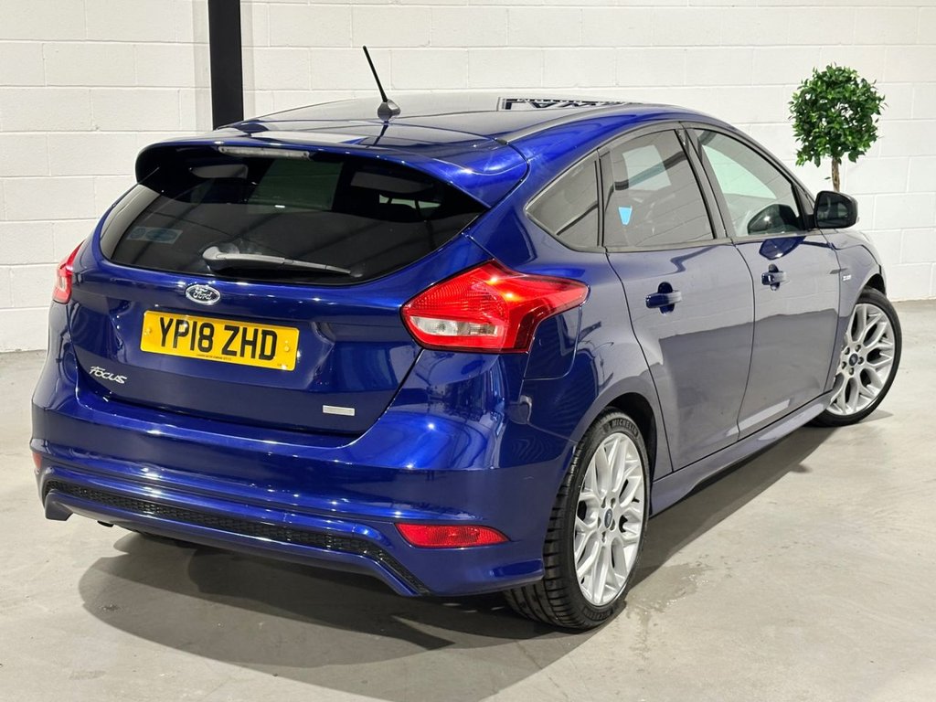 USED 2018 18 FORD FOCUS 1.0T EcoBoost ST-Line Hatchback 5dr Petrol Manual Euro 6 (s/s) (140 ps) 