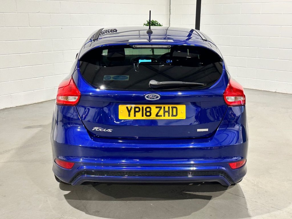 USED 2018 18 FORD FOCUS 1.0T EcoBoost ST-Line Hatchback 5dr Petrol Manual Euro 6 (s/s) (140 ps) 
