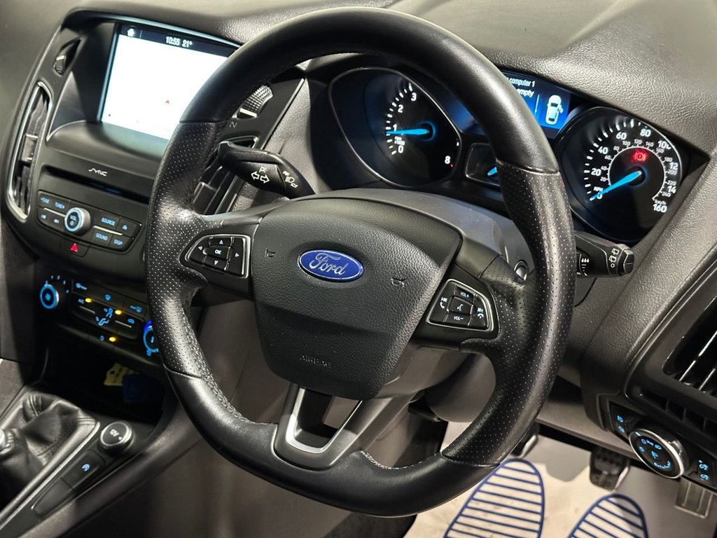 USED 2018 18 FORD FOCUS 1.0T EcoBoost ST-Line Hatchback 5dr Petrol Manual Euro 6 (s/s) (140 ps) 