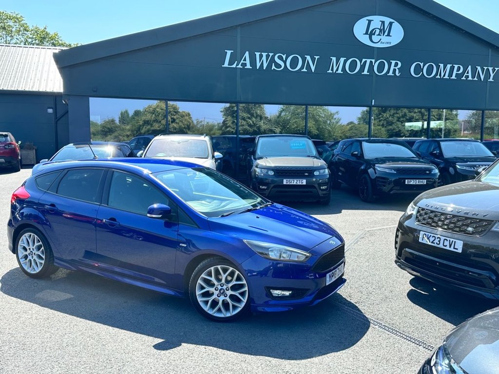 USED 2018 18 FORD FOCUS 1.0T EcoBoost ST-Line Hatchback 5dr Petrol Manual Euro 6 (s/s) (140 ps) 