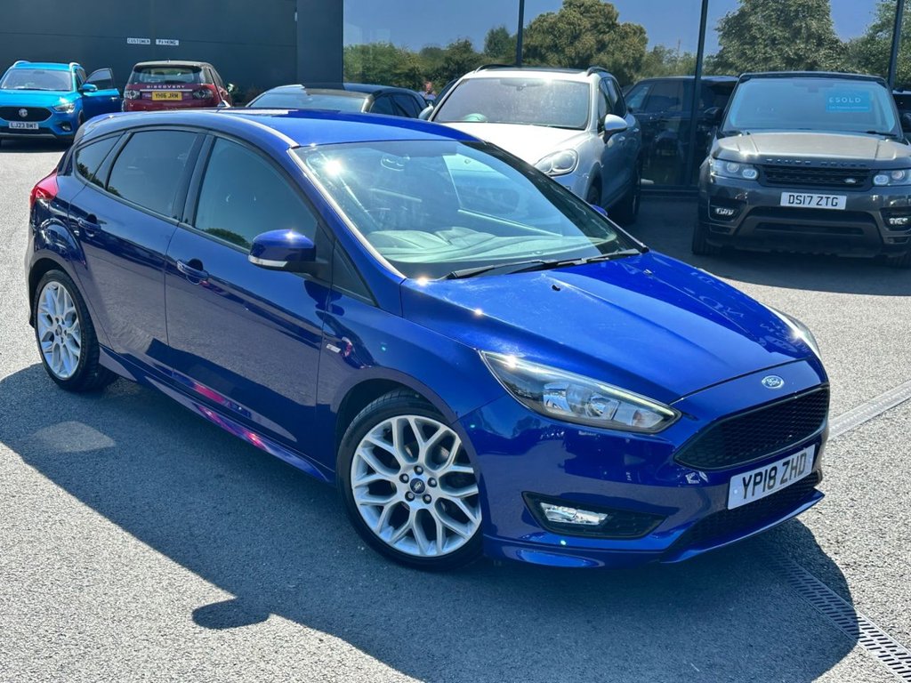 USED 2018 18 FORD FOCUS 1.0T EcoBoost ST-Line Hatchback 5dr Petrol Manual Euro 6 (s/s) (140 ps) 