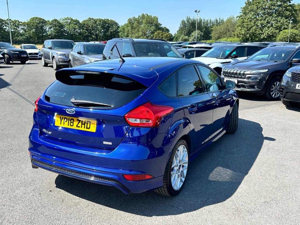 USED 2018 18 FORD FOCUS 1.0T EcoBoost ST-Line Hatchback 5dr Petrol Manual Euro 6 (s/s) (140 ps) 