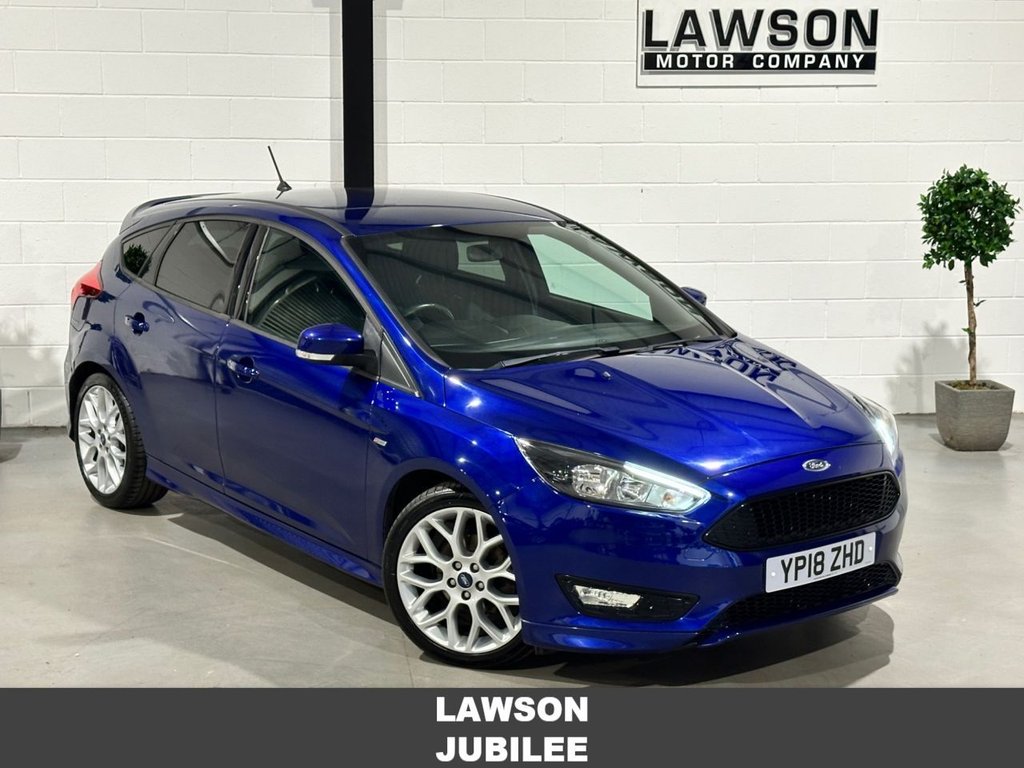USED 2018 18 FORD FOCUS 1.0T EcoBoost ST-Line Hatchback 5dr Petrol Manual Euro 6 (s/s) (140 ps) 