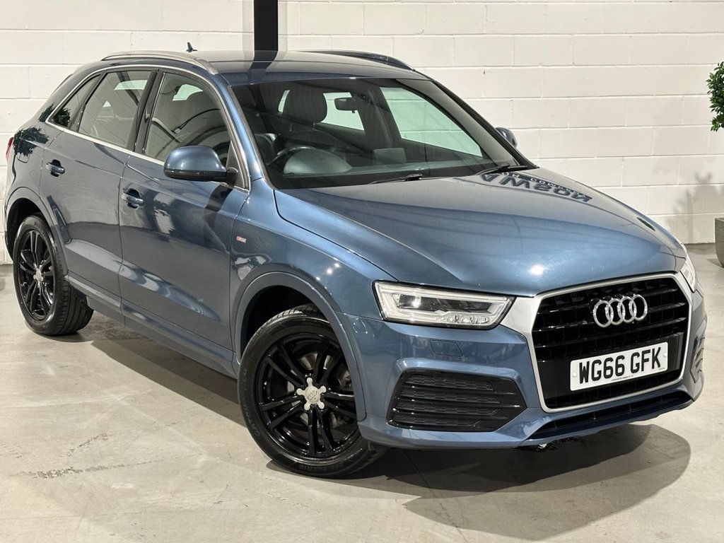 USED 2016 66 AUDI Q3 1.4 TFSI CoD S line SUV 5dr Petrol S Tronic Euro 6 (s/s) (Nav) (150 ps) 