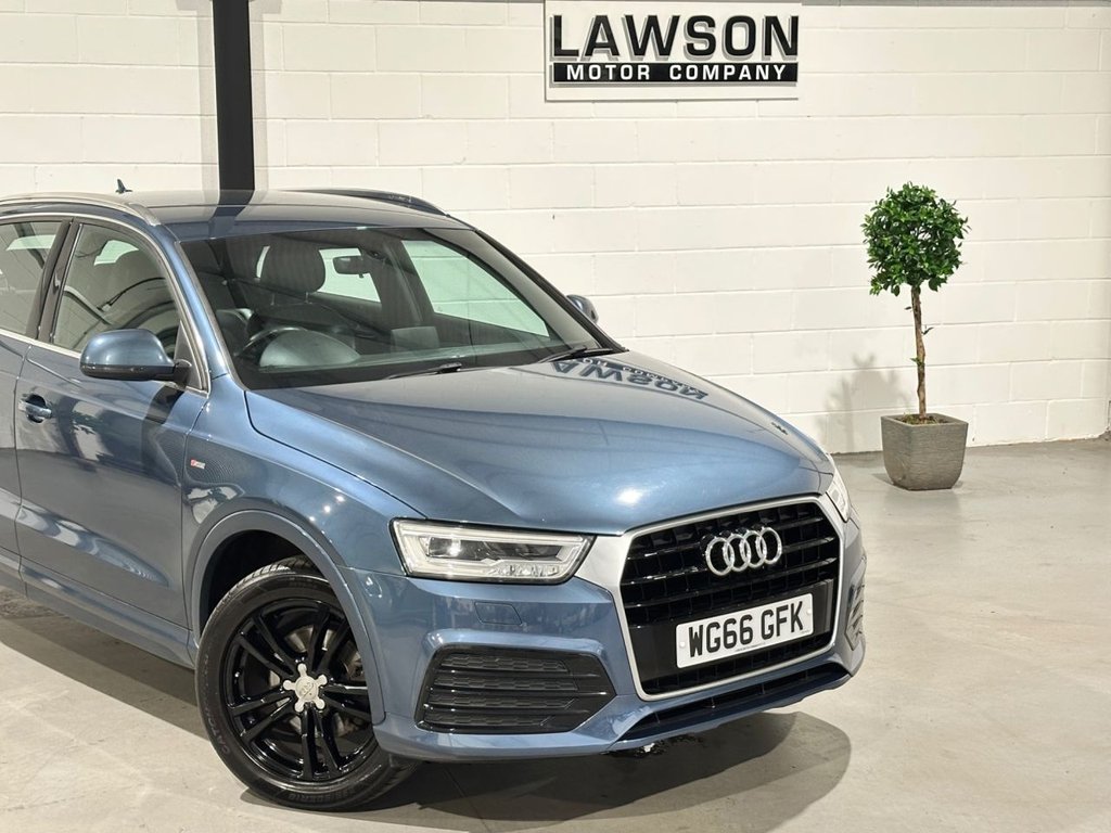 USED 2016 66 AUDI Q3 1.4 TFSI CoD S line SUV 5dr Petrol S Tronic Euro 6 (s/s) (Nav) (150 ps) 