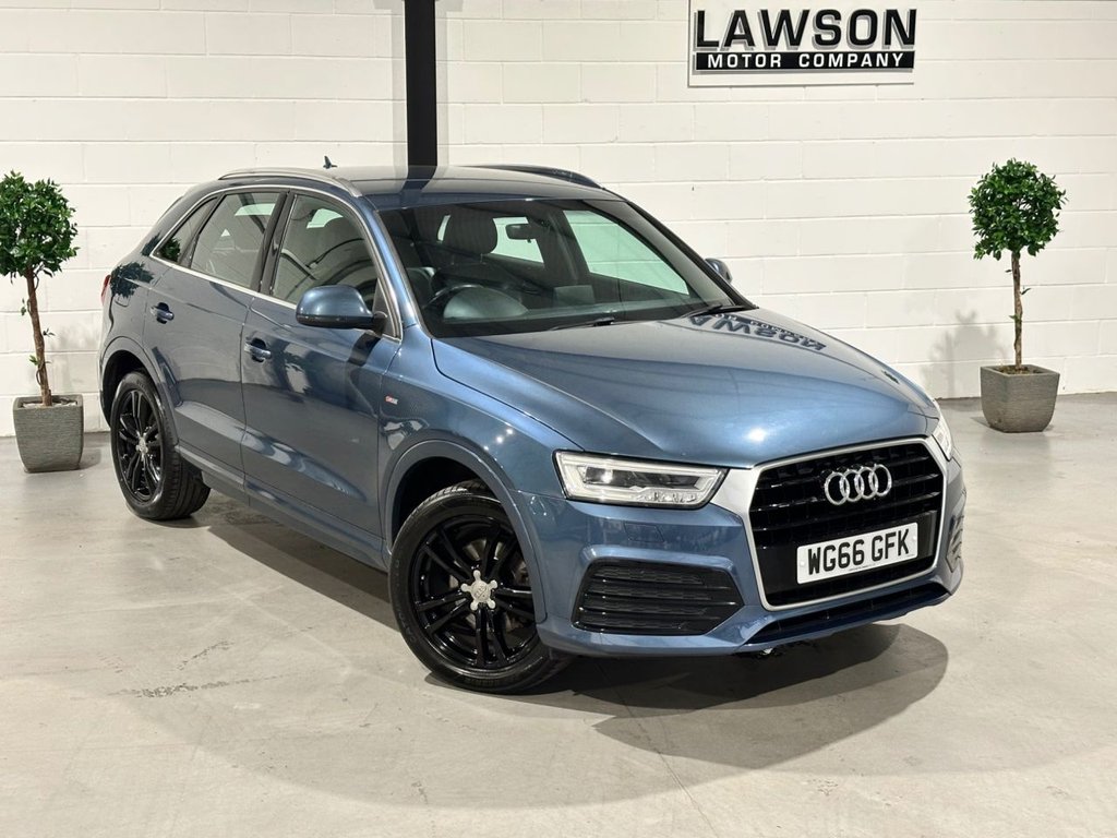 USED 2016 66 AUDI Q3 1.4 TFSI CoD S line SUV 5dr Petrol S Tronic Euro 6 (s/s) (Nav) (150 ps) 