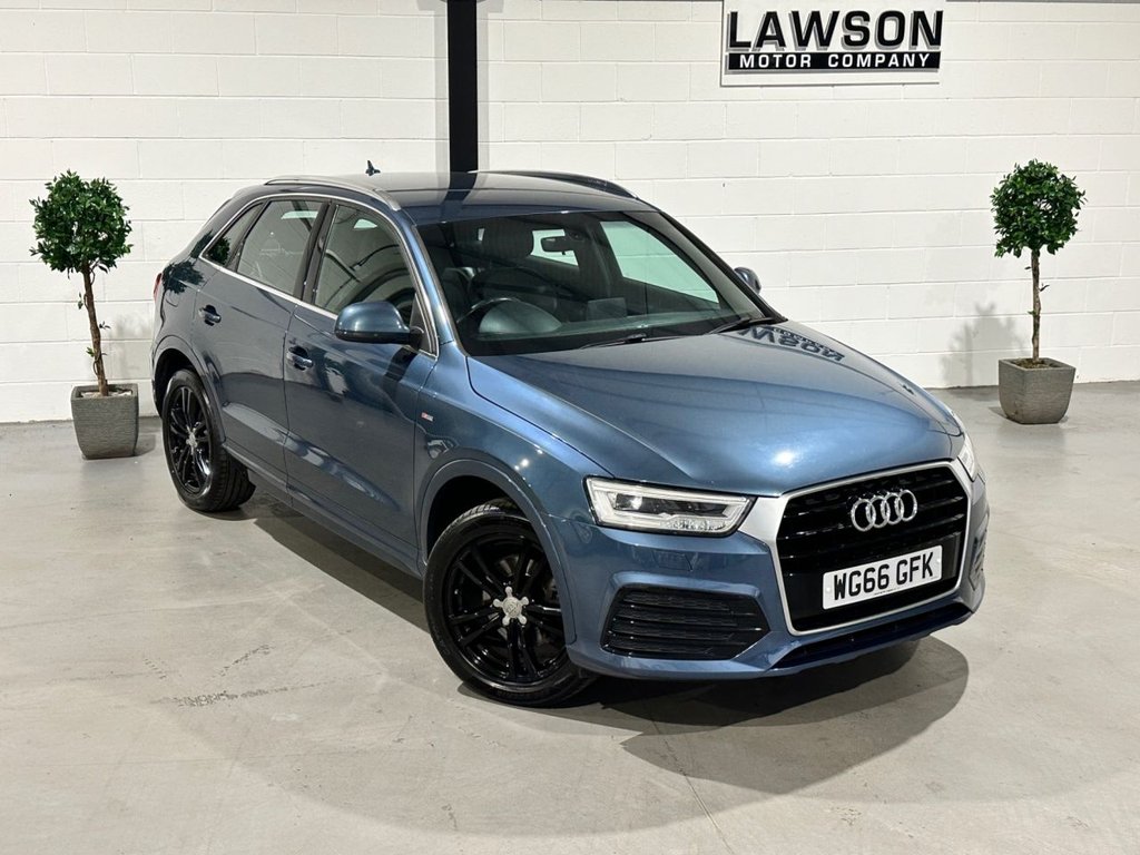 USED 2016 66 AUDI Q3 1.4 TFSI CoD S line SUV 5dr Petrol S Tronic Euro 6 (s/s) (Nav) (150 ps) 