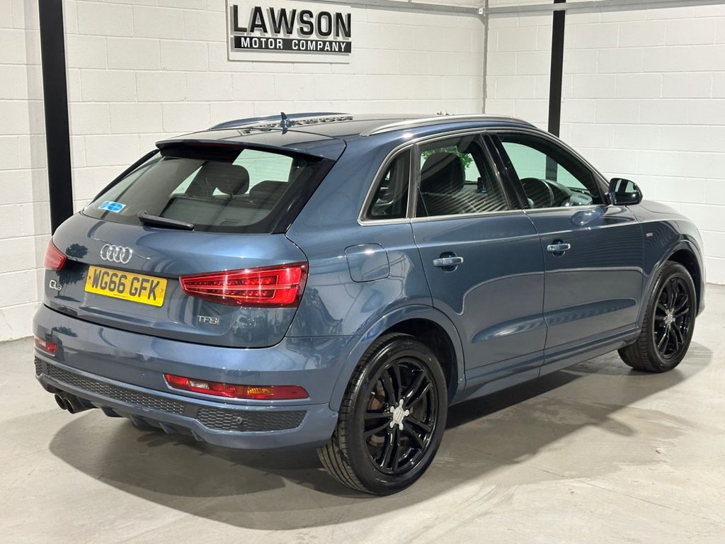 USED 2016 66 AUDI Q3 1.4 TFSI CoD S line SUV 5dr Petrol S Tronic Euro 6 (s/s) (Nav) (150 ps) 