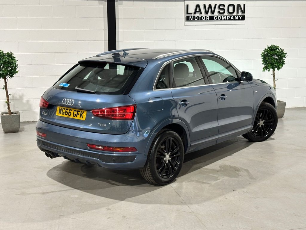 USED 2016 66 AUDI Q3 1.4 TFSI CoD S line SUV 5dr Petrol S Tronic Euro 6 (s/s) (Nav) (150 ps) 