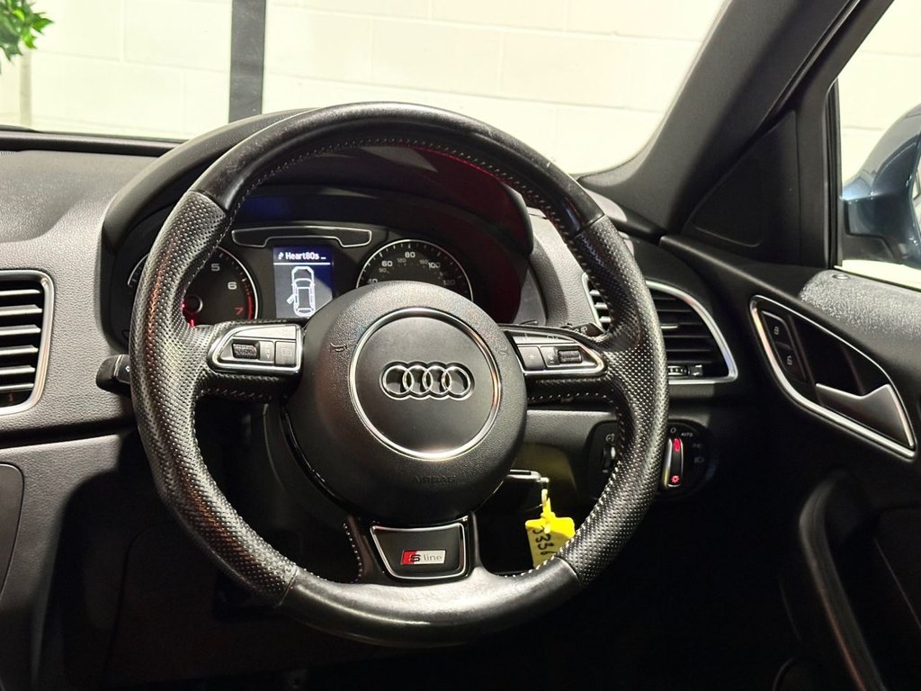 USED 2016 66 AUDI Q3 1.4 TFSI CoD S line SUV 5dr Petrol S Tronic Euro 6 (s/s) (Nav) (150 ps) 