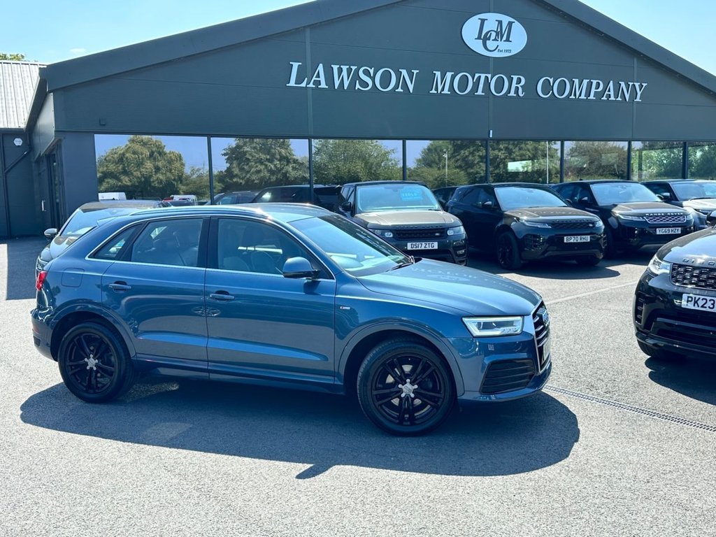 USED 2016 66 AUDI Q3 1.4 TFSI CoD S line SUV 5dr Petrol S Tronic Euro 6 (s/s) (Nav) (150 ps) 