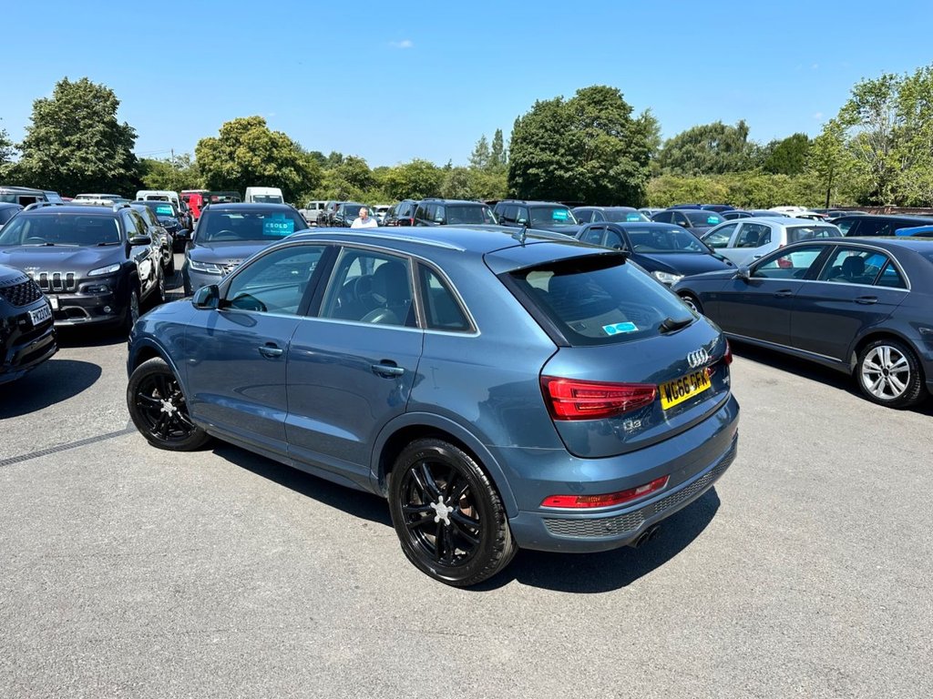 USED 2016 66 AUDI Q3 1.4 TFSI CoD S line SUV 5dr Petrol S Tronic Euro 6 (s/s) (Nav) (150 ps) 