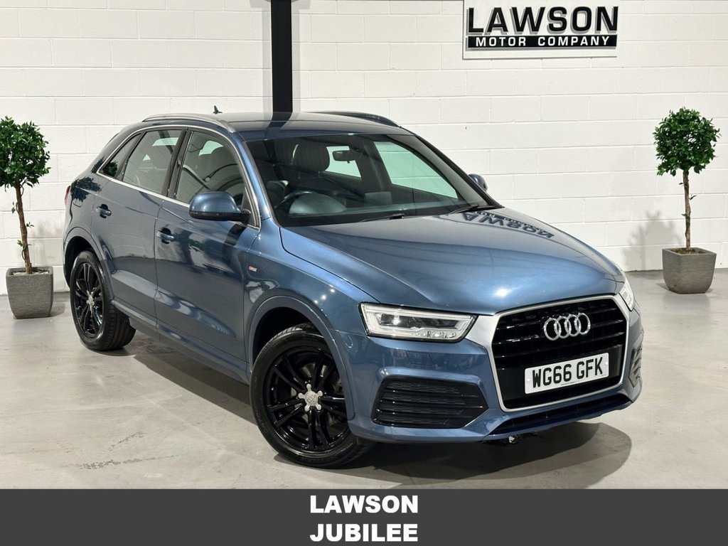 USED 2016 66 AUDI Q3 1.4 TFSI CoD S line SUV 5dr Petrol S Tronic Euro 6 (s/s) (Nav) (150 ps) 