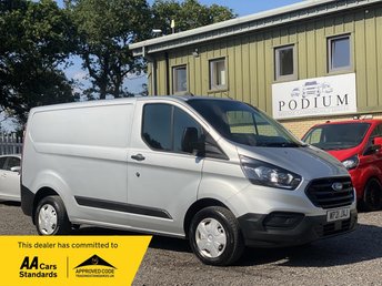 2021 FORD TRANSIT CUSTOM 2.0 300 EcoBlue Leader L1 H1 Euro 6 (s/s) 5dr £10990.00
