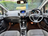 USED 2015 15 FORD FIESTA 1.0T EcoBoost Titanium Hatchback 5dr Petrol Powershift Euro 5 (100 ps) &pound;35 per year Road Tax, 2 keys