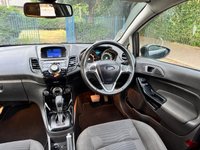 USED 2015 15 FORD FIESTA 1.0T EcoBoost Titanium Hatchback 5dr Petrol Powershift Euro 5 (100 ps) &pound;35 per year Road Tax, 2 keys