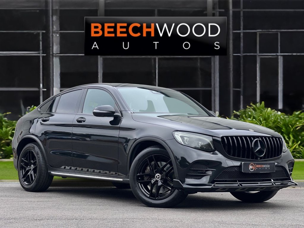 USED 2017 67 MERCEDES-BENZ GLC 3.0 GLC350d V6 AMG Line (Premium) Coupe 5dr Diesel G-Tronic 4MATIC Euro 6 (s/s) (258 ps) **SUN ROOF / PANAMERICA GRILL**