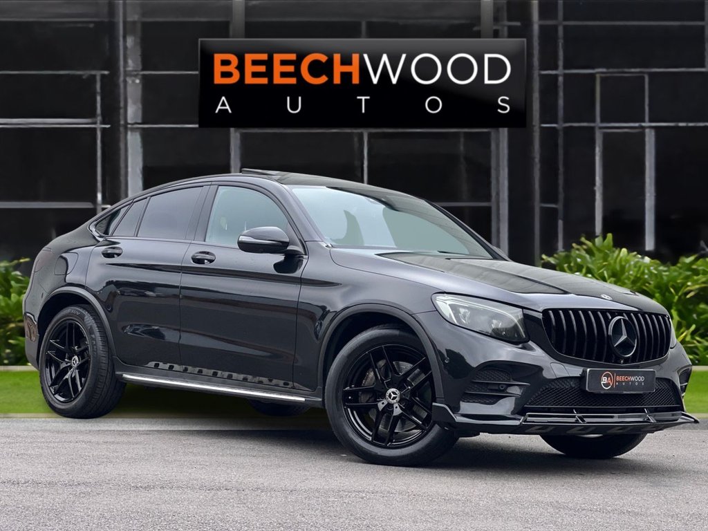 USED 2017 67 MERCEDES-BENZ GLC 3.0 GLC350d V6 AMG Line (Premium) Coupe 5dr Diesel G-Tronic 4MATIC Euro 6 (s/s) (258 ps) **SUN ROOF / PANAMERICA GRILL**