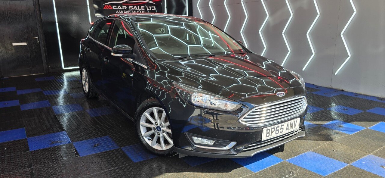 FORD FOCUS 2016 1.0T ECOBOOST TITANIUM HATCHBACK 5DR PETROL MANUAL EURO 6 S S...