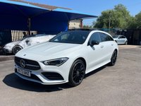 USED 2023 73 MERCEDES-BENZ CLA 1.3 CLA250e 15.6kWh AMG Line Night Edition (Premium Plus) Shooting Brake 5dr Petrol Plug-in Hybrid 8G-DCT Euro 6 (s/s) (218 ps) TOP SPEC FULL MERCEDES HISTORY