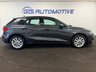 USED 2022 71 AUDI A3 SPORTBACK 1.0 TFSI 30 TECHNIK S-TRONIC AUTO 110 BHP + SAT NAV + CAMERA + B&O SIX MONTH WARRANTY JULY 2027 MOT