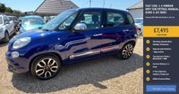 USED 2019 19 FIAT 500L 1.4 Mirror MPV 5dr Petrol Manual Euro 6 (95 bhp) Family MPV With Bluetooth & Air Con