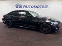 USED 2020 70 BMW 3 SERIES 318d MHT M-SPORT HYBRID AUTO 150 BHP + SAT NAV + HEATED LEATHER + REAR CAMERA SIX MONTH WARRANTY JULY 2027 MOT