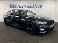USED 2020 70 BMW 3 SERIES 318d MHT M-SPORT HYBRID AUTO 150 BHP + SAT NAV + HEATED LEATHER + REAR CAMERA SIX MONTH WARRANTY JULY 2027 MOT