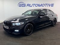 USED 2020 70 BMW 3 SERIES 318d MHT M-SPORT HYBRID AUTO 150 BHP + SAT NAV + HEATED LEATHER + REAR CAMERA SIX MONTH WARRANTY JULY 2027 MOT