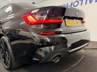 USED 2020 70 BMW 3 SERIES 318d MHT M-SPORT HYBRID AUTO 150 BHP + SAT NAV + HEATED LEATHER + REAR CAMERA SIX MONTH WARRANTY JULY 2027 MOT