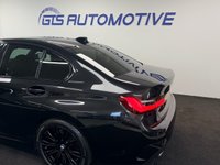 USED 2020 70 BMW 3 SERIES 318d MHT M-SPORT HYBRID AUTO 150 BHP + SAT NAV + HEATED LEATHER + REAR CAMERA SIX MONTH WARRANTY JULY 2027 MOT