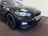 USED 2020 70 BMW 3 SERIES 318d MHT M-SPORT HYBRID AUTO 150 BHP + SAT NAV + HEATED LEATHER + REAR CAMERA SIX MONTH WARRANTY JULY 2027 MOT