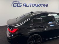 USED 2020 70 BMW 3 SERIES 318d MHT M-SPORT HYBRID AUTO 150 BHP + SAT NAV + HEATED LEATHER + REAR CAMERA SIX MONTH WARRANTY JULY 2027 MOT