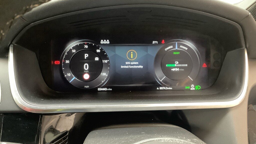USED 2022 22 JAGUAR I-PACE 400 90kWh HSE Black SUV 5dr Electric Auto 4WD (400 ps) 
