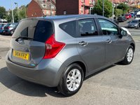 USED 2014 14 NISSAN NOTE 1.2 12V Acenta Premium Hatchback 5dr Petrol Manual Euro 5 (s/s) (80 ps) 1 OWNER -- FULL SERVICE HISTORY -- &pound;20 TAX -- SAT NAV -- CRUISE CONTROL