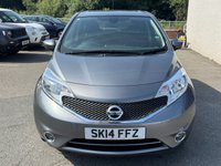 USED 2014 14 NISSAN NOTE 1.2 12V Acenta Premium Hatchback 5dr Petrol Manual Euro 5 (s/s) (80 ps) 1 OWNER -- FULL SERVICE HISTORY -- &pound;20 TAX -- SAT NAV -- CRUISE CONTROL
