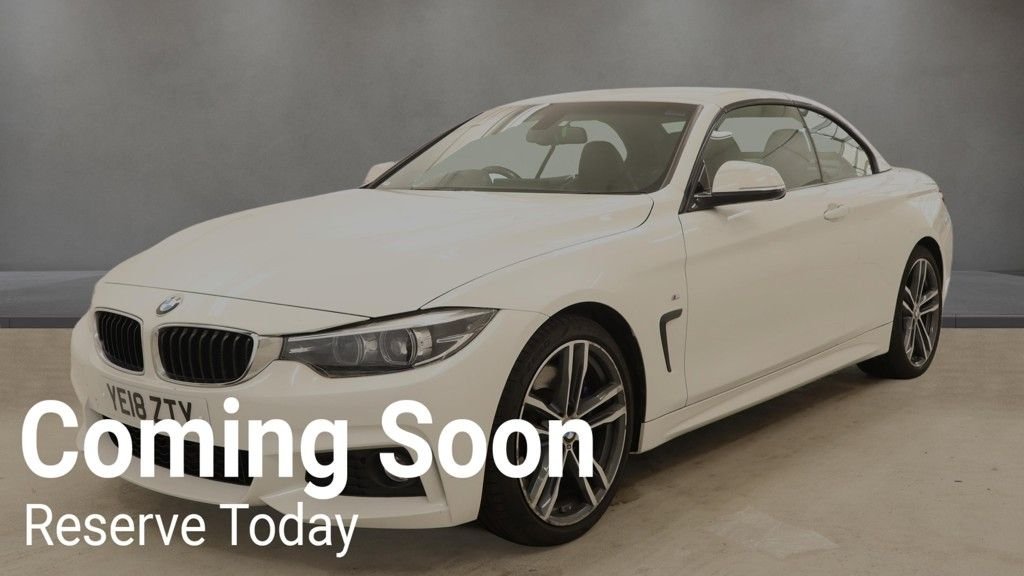 USED 2018 18 BMW 4 SERIES 3.0 430d M Sport Convertible 2dr Diesel Auto Euro 6 (s/s) (258 ps) M SPORT PRO / COMFORT PACK