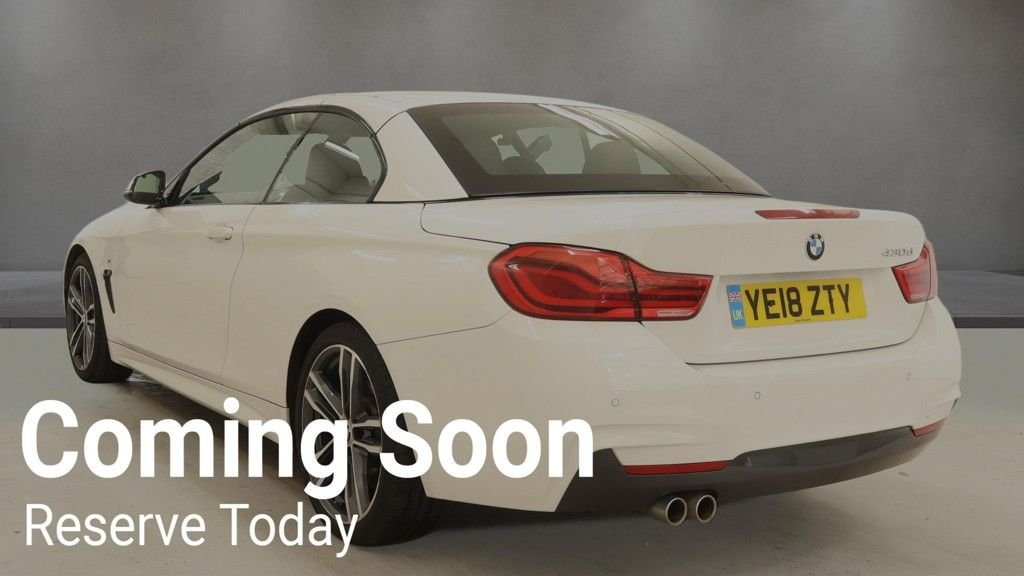 USED 2018 18 BMW 4 SERIES 3.0 430d M Sport Convertible 2dr Diesel Auto Euro 6 (s/s) (258 ps) M SPORT PRO / COMFORT PACK