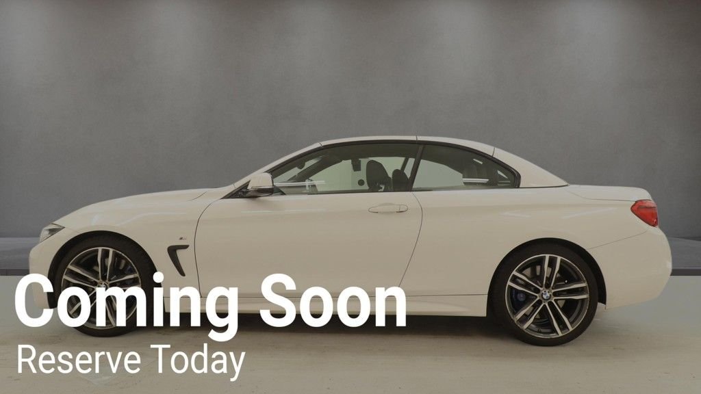 USED 2018 18 BMW 4 SERIES 3.0 430d M Sport Convertible 2dr Diesel Auto Euro 6 (s/s) (258 ps) M SPORT PRO / COMFORT PACK