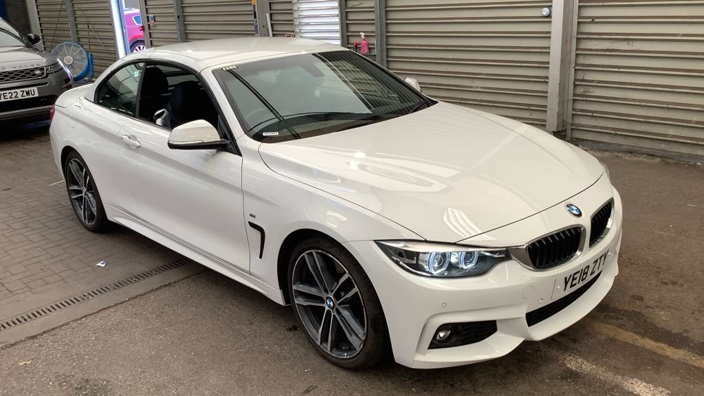 USED 2018 18 BMW 4 SERIES 3.0 430d M Sport Convertible 2dr Diesel Auto Euro 6 (s/s) (258 ps) M SPORT PRO / COMFORT PACK
