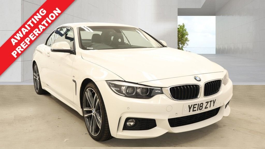 USED 2018 18 BMW 4 SERIES 3.0 430d M Sport Convertible 2dr Diesel Auto Euro 6 (s/s) (258 ps) M SPORT PRO / COMFORT PACK