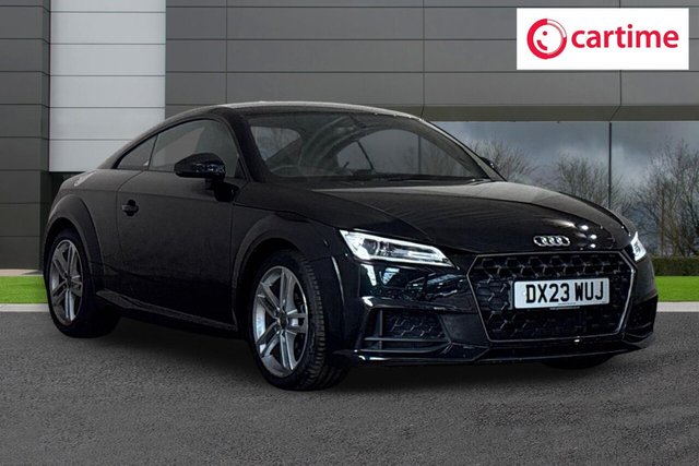 View our Audi TT 2.0 TFSI 40 Sport Coupe 3dr Petrol S Tronic Euro 6 (s/s) (197 ps) Rear Parking Sensors, Audi Smartphone Interface, Heated Front Seats, 3-Spoke Leather Trimmed Steering Wheel, 18In Alloys